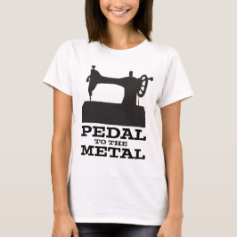 Pedal zur MetallSilhouette T-Shirt