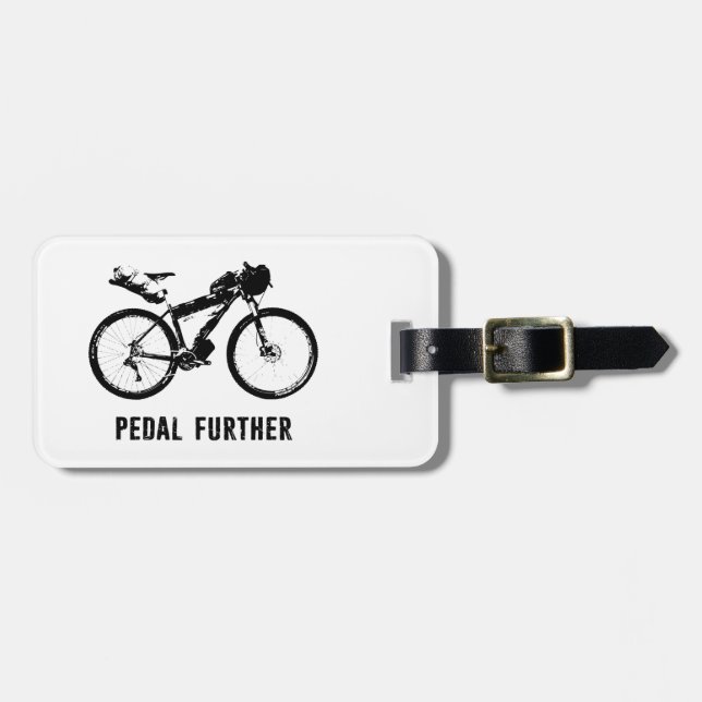 Pedale für weiteres Bikepacking Gepäckanhänger (Vorderseite horizontal)