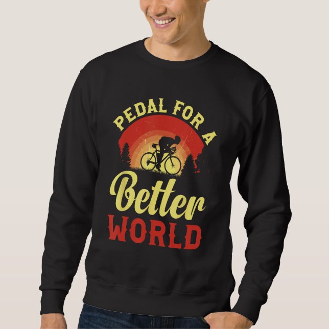 Pedals for a Better World - Bicycle_2 Sweatshirt (Vorderseite)