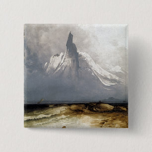 Peder Balke Stetind im Nebel Button