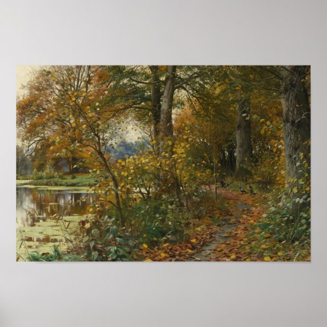 Peder Monsted - Charlottendun Forest Poster (Vorne)