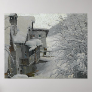 Peder Monsted - Ponte-Campovasto Poster