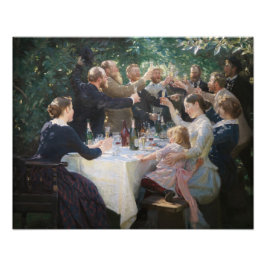 Peder Severin Kroyer - Angesagt, Angesagt, Hurrah! Fotodruck