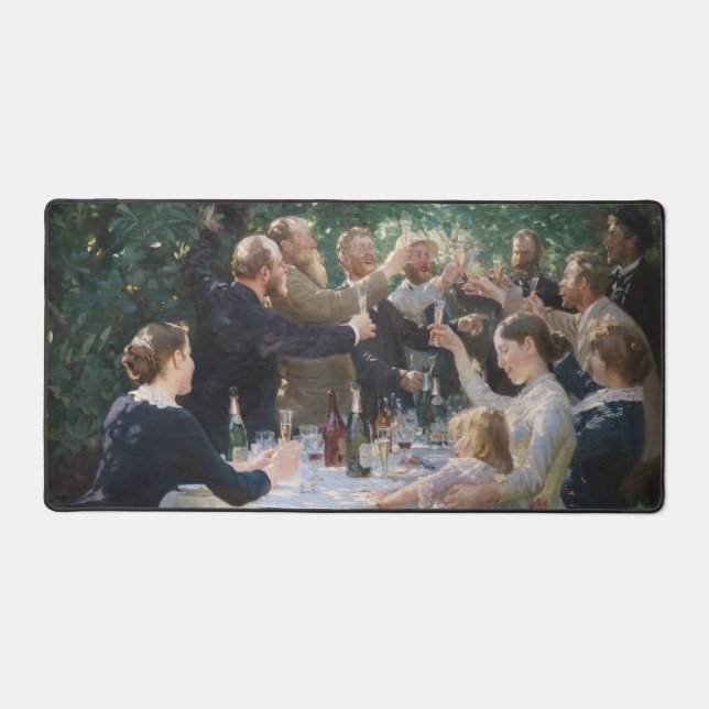 Peder Severin Kroyer - Angesagt, Angesagt, Hurrah! Schreibtischunterlage (Vorderseite)