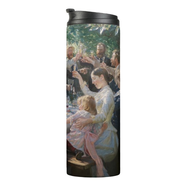 Peder Severin Kroyer - Angesagt, Angesagt, Hurrah Thermosbecher (Nach rechts gedreht)