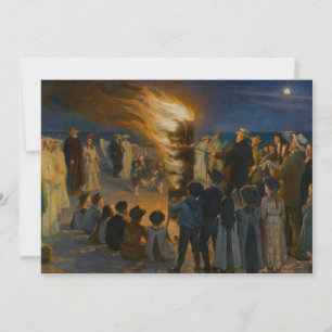 Peder Severin Kroyer - Feierabend im Mittsommer Einladung