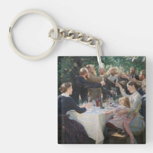 Peder Severin Kroyer - Hip, Hip, Hurra! Schlüsselanhänger