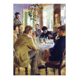 Peder Severin Kroyer - Mittagessen Fotodruck