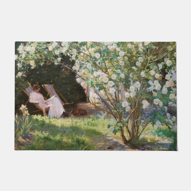 Peder Severin Kroyer - Rose Fußmatte (Vorderseite)