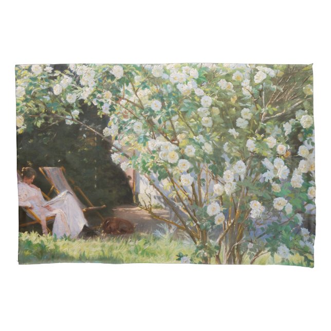 Peder Severin Kroyer - Rose Kissenbezug (Vorderseite)