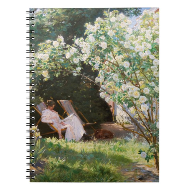 Peder Severin Kroyer - Rose Notizblock (Vorderseite)