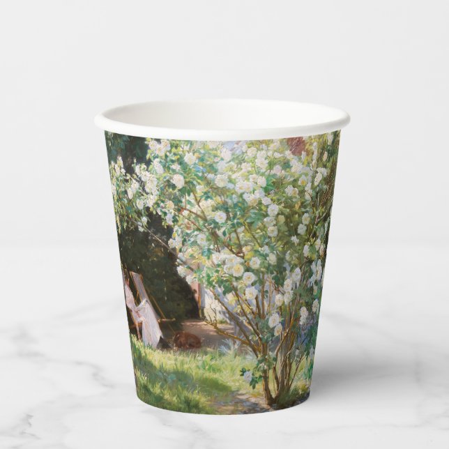 Peder Severin Kroyer - Rose Pappbecher (Vorderseite)