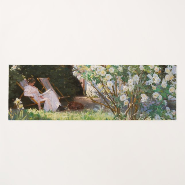 Peder Severin Kroyer - Rose Yogamatte (Vorderseite (Horizontal))
