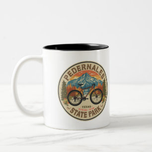 Pedernales Falls State Park Texas Hill Country mtb Zweifarbige Tasse