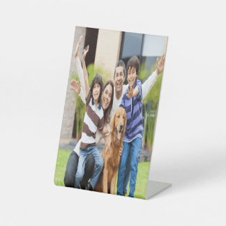 Pedestal personalisado sockelschild