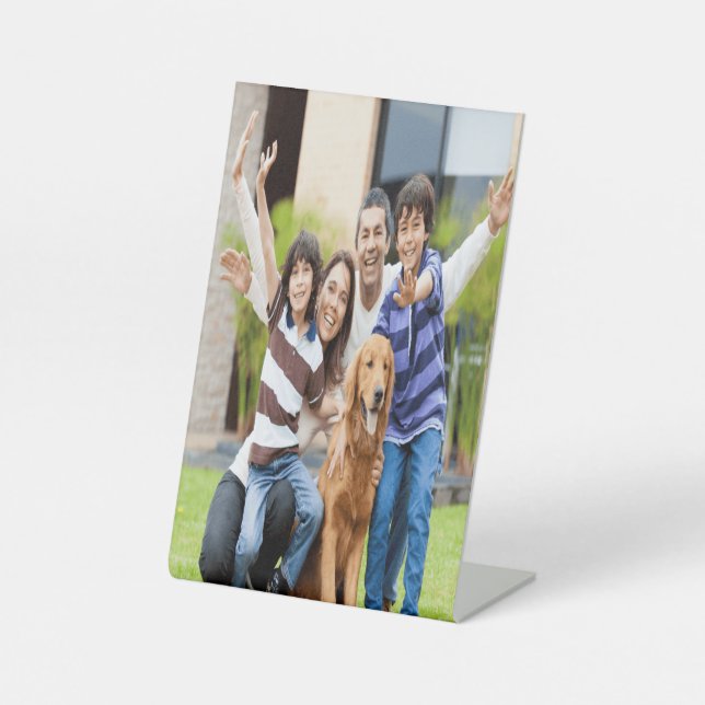 Pedestal personalisado sockelschild (Vorderseite)