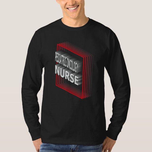 Pediatric Oncology Nurse Job Title Appreciation Re T-Shirt (Vorderseite)