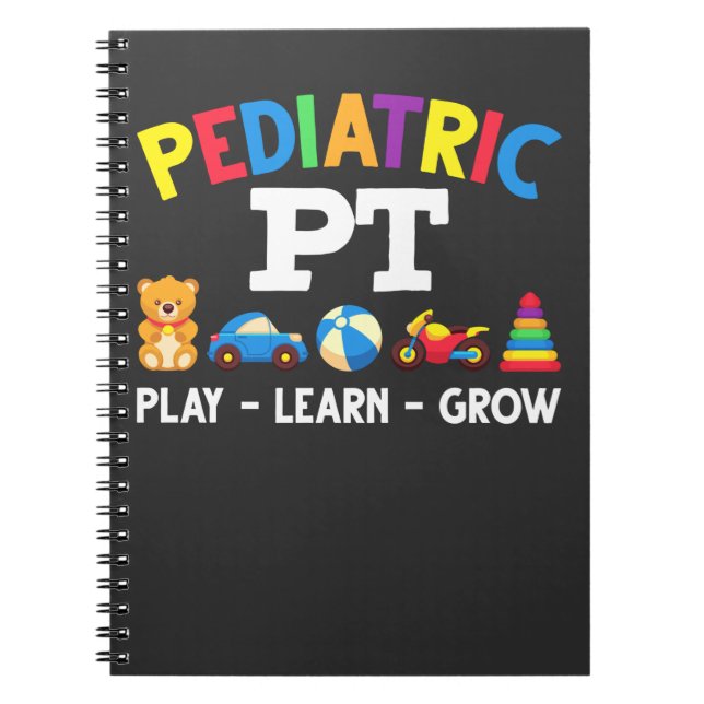 Pediatric PT Kids Physical Therapy Pediatrician Notizblock (Vorderseite)