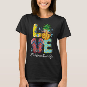Pediatrics Nurse Hello Summer Happy Letzten Tag Sc T-Shirt