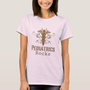 Pediatrics Rock Pediatrician Caduceus Organic Tee