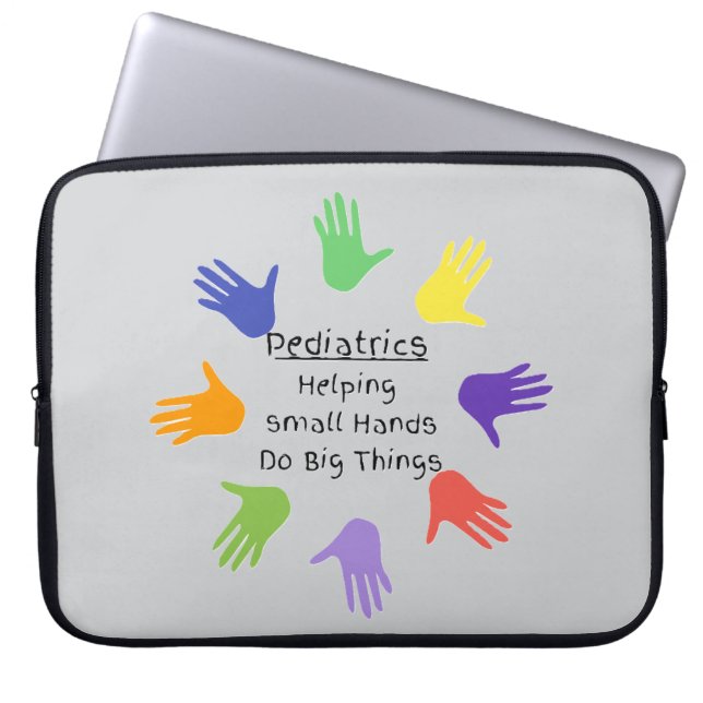Pediatrie Laptop Sleeve (Vorderseite)