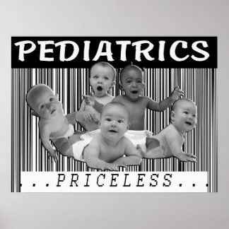 PEDIATRIK - SCHLIESSBARCODEPOSTER POSTER