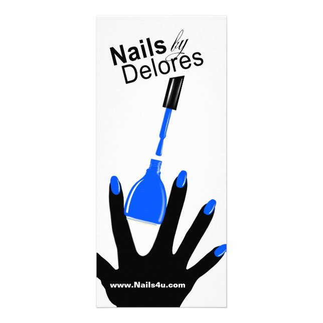 PEDICURE Coupon Menü blau (Vorne)