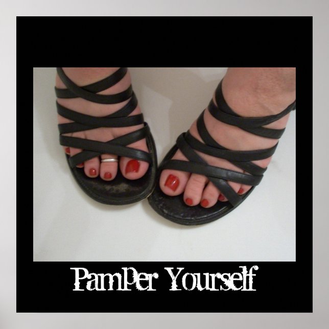 Pedicure Photo, Poster Vous-Même (Devant)