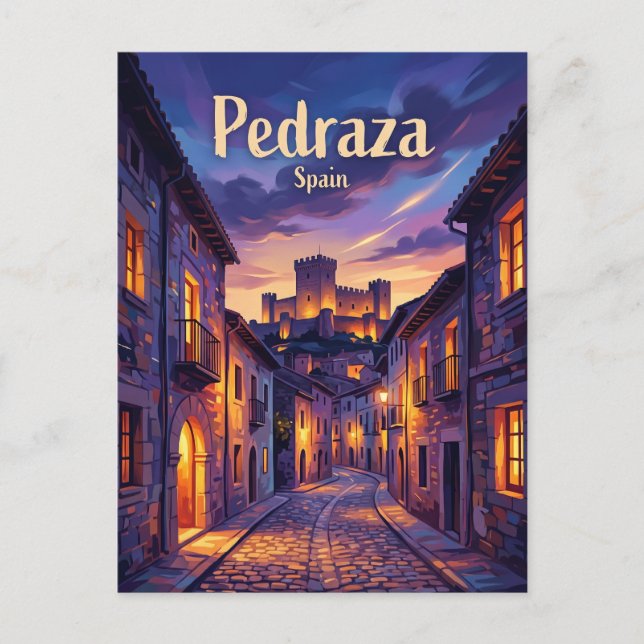 Pedraza Spanien Postkarte (Vorderseite)