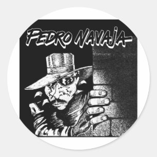 PEDRO NAVAJA RUNDER AUFKLEBER