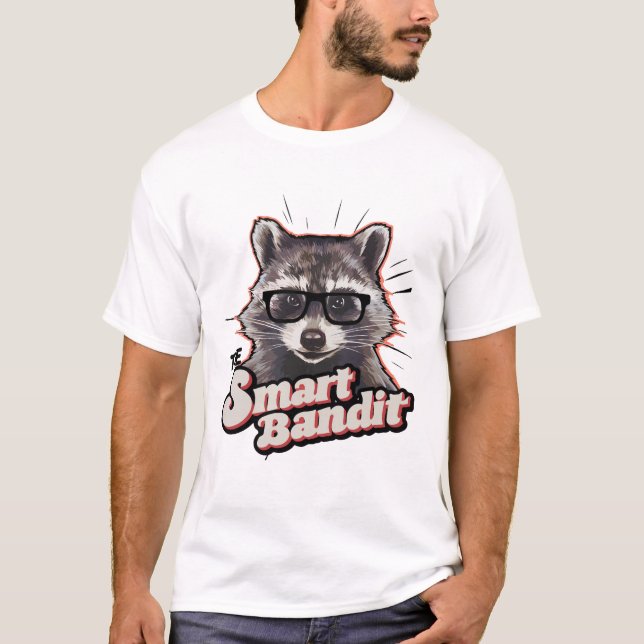 Pedro Raccoon stilvoll T-Shirt (Vorderseite)