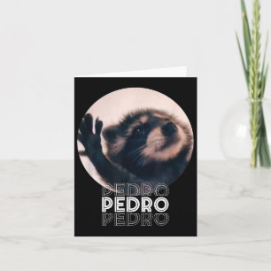 Pedro Racoon Dance Populäre Internet Meme Mapache  Karte