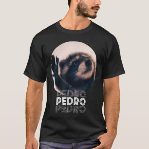 Pedro Racoon Dance Populäre Internet Meme Mapache  T-Shirt