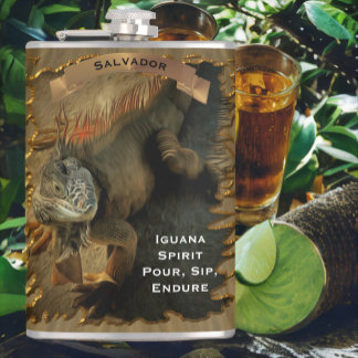 Pedro Spirit, Pour, Sip, Endure 0768 Flachmann