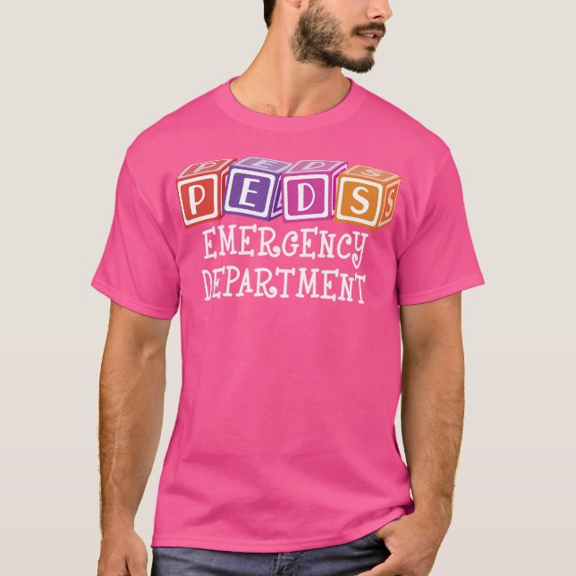 Peds Emergency Department Nurse - Rn Er Pädiatrie T-Shirt (Vorderseite)