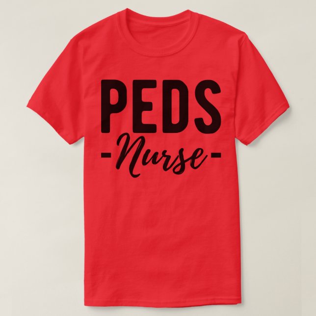 PEDS Nurse T-Shirt (Design vorne)