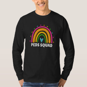Peds Pädiatrische Kinderkrankheiten Kindermädchen T-Shirt
