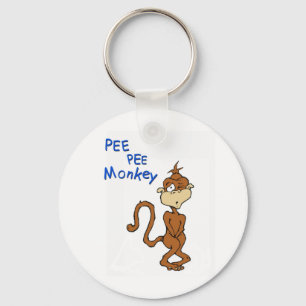 Pee Pee Monkey Schlüsselanhänger