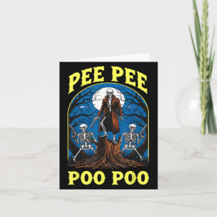 Pee Pee Poo Poo Verfluchtes Gen Z Meme Lustiges Sk Karte