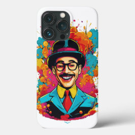 Pee Wee Herman Laghing iPhone 13 Pro Barely Dort Case-Mate iPhone Hülle