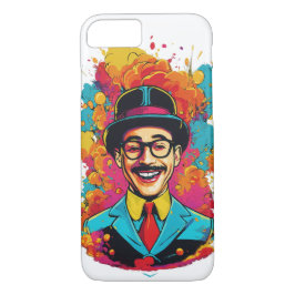 Pee Wee Herman Laughing iPhone Case