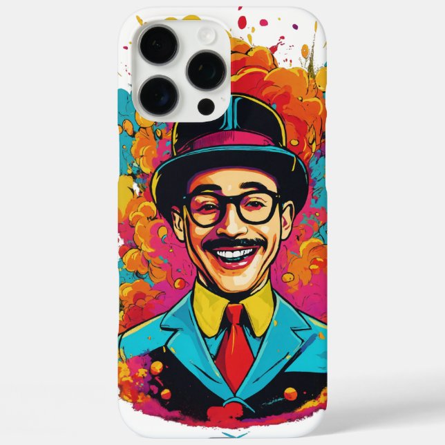 Pee Wee's Playful Pro Max" iPhone 16 Pro Max Hülle (Rückseite)