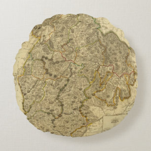 PeeblesShire Rundes Kissen