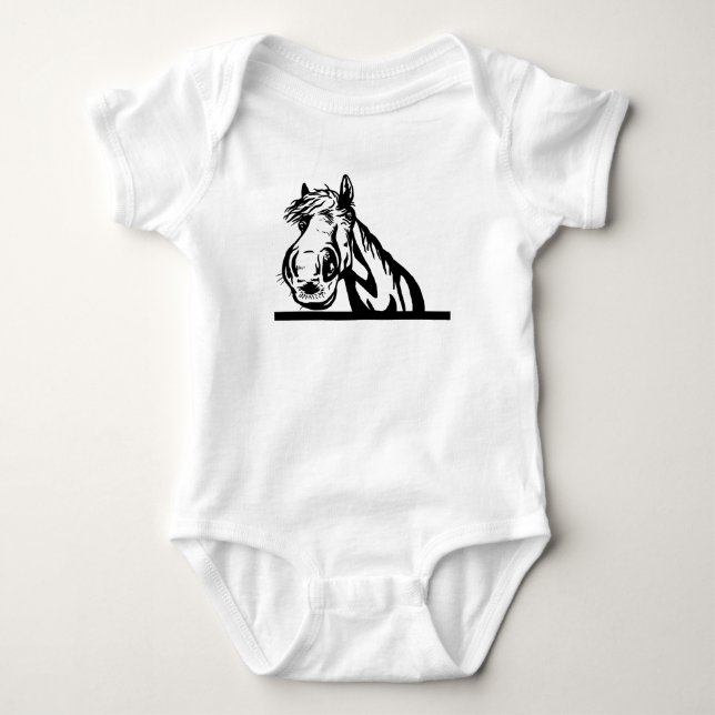 PEED HORE BABY STRAMPLER (Vorderseite)