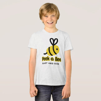 Peek a Bee printed Tri-Blend Shirt