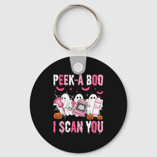 Peek A Boo ich scanne dich gruseliger Sonographer  Schlüsselanhänger