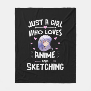 Peekabo Anime Classic Fleecedecke