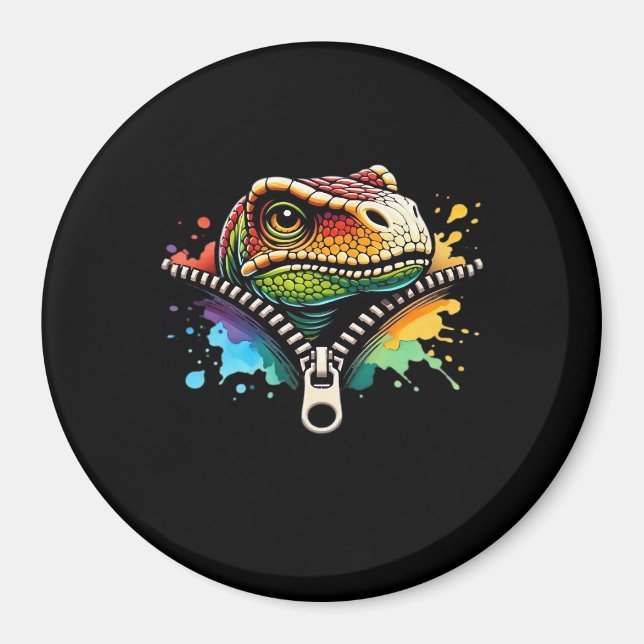 Peekabo-Entwurf zu Halloween Magnet (Vorne)