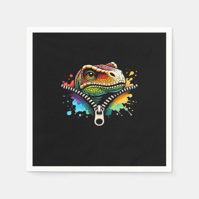 Peekabo-Entwurf zu Halloween Serviette (Vorderseite)