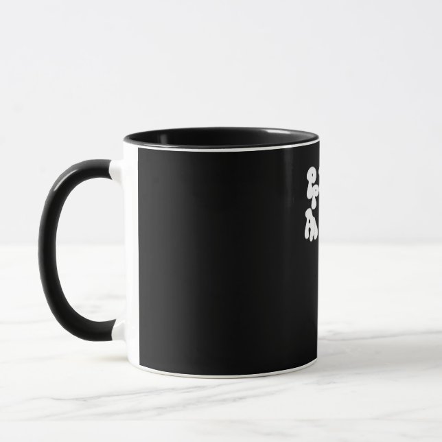 Peekabo Funny Halloween Tasse (Links)